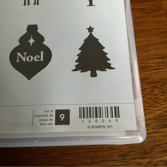 Stampin Up! Joyous Celebrations set of 9 clear mount stamp set - Picture 2 of 5